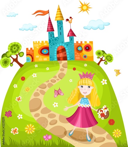 Vector: princess princess