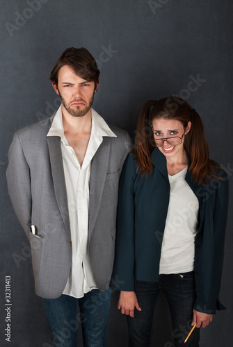 Photo: Uncomfortable Couple Uncomfortable Couple