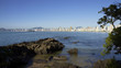Strand-Stadt Balneario Camboriu in Südbrasilien