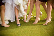 lady shoes and nude legs lady shoes and nude legs