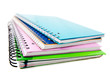 Pile of notebooks