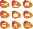 boutons voyage