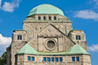 canvas print picture - Old synagogue of Essen