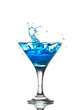 splashing into a martini