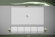 Vector: Clean Image or Video Player Interface with Thumbnails Clean Image or Video Player Interface with Thumbnails