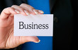 Business - Businesscard - Visitenkarte