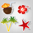 set of vector stickers