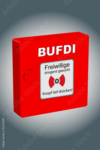 Vektor: Feuermelder Bufdi Feuermelder Bufdi