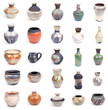 Collection of ceramic pots Collection of ceramic pots