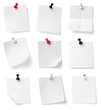 push pin and note paper office business push pin and note paper office business