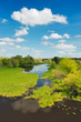 River flood waters, Narew, Poland