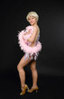 Beautiful dancing woman posing Beautiful dancing woman posing
