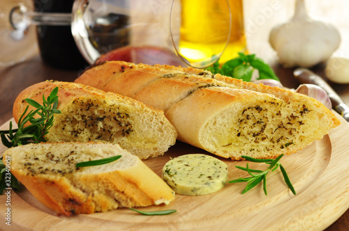 Foto: Kräuterbaguette Kräuterbaguette