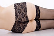 Woman in underwear