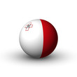 Illustration: Flagge Malta Flagge Malta