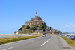 View of Mont Saint Michel, France