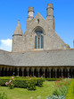 Ancient cloisters of the abbey of Mont Saint Michel