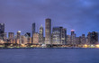 Downtown Chicago at Night Downtown Chicago at Night