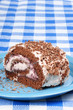 Chocolate swiss roll Chocolate swiss roll