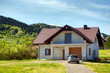 New house in the mountain
