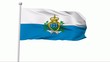 Fahne San Marino NTSC