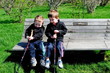 Photo: Resting on Bench Resting on Bench