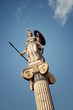 Statue of Athena goddess of knowledge. Statue of Athena goddess of knowledge.