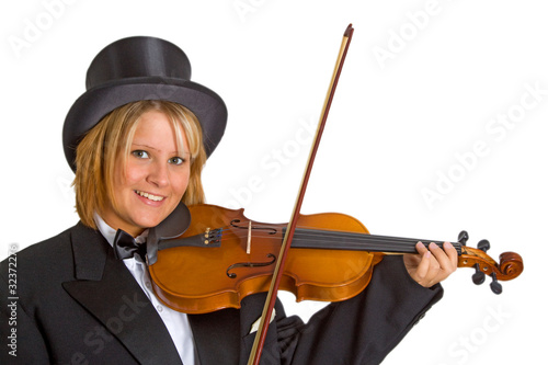 Foto: Violinistin Violinistin