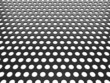 Foto: Aluminum grill over white background Aluminum grill over white background