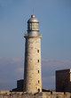 Detail of El Morro lighthouse in havana bay