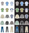 Vektor: Men's fashion Men's fashion