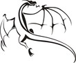Vektor: Drachen Tribiales Drachen Tribiales