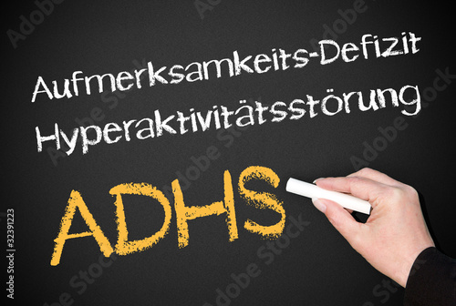 Illustration: ADHS - Hyperkinetische Störung ADHS - Hyperkinetische Störung