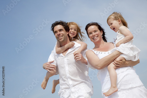 Photo: happy family having fun happy family having fun