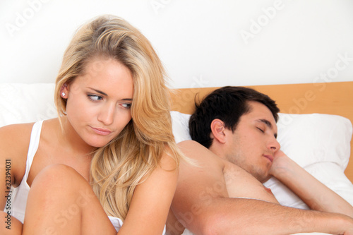 Photo: Couple has problems and crisis. Couple has problems and crisis.