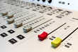 Sound mixer, low angle shot with shallow DOF, useful for various