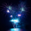Colorful fireworks