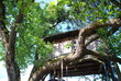 Baumhaus im Apfelbaum