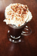 Latte with cream