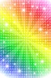 rainbow sunburst background with stars