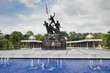crescent-shaped pavillion Turu Negara