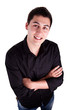 Young man smiling Young man smiling