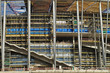 Sports stadium under construction. Warsaw