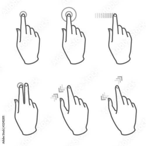 Vector: touch-screen-gesture-2 touch-screen-gesture-2