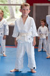 Jeune garçon pratiquant le Judo en Club