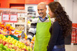 Woman Buying Groceries