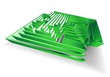 Labirinto Verde-Green Labyrinth Maze-Vector
