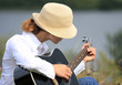 Girl with the guitar