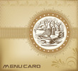 Menu Card - Vector