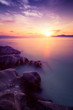 Coucher de soleil tropical